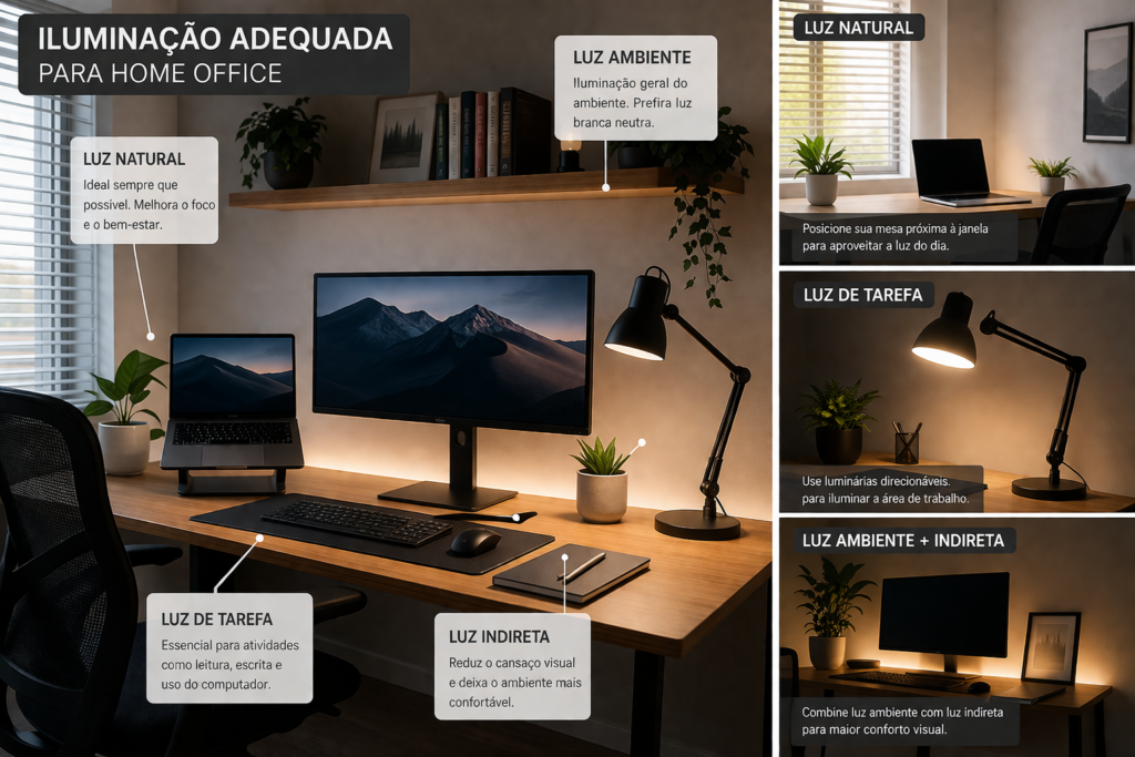 Iluminação adequada