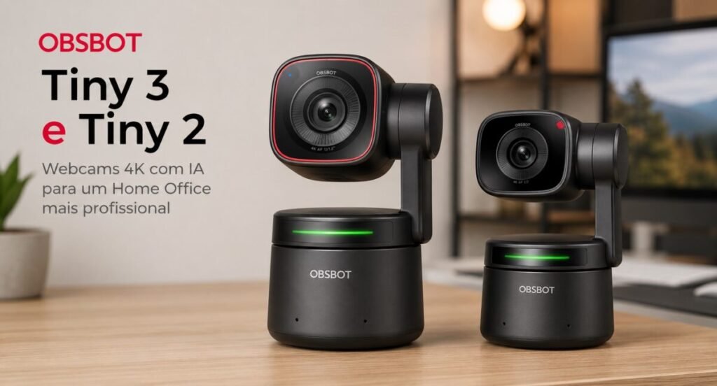 OBSBOT Tiny 3 e Tiny 2