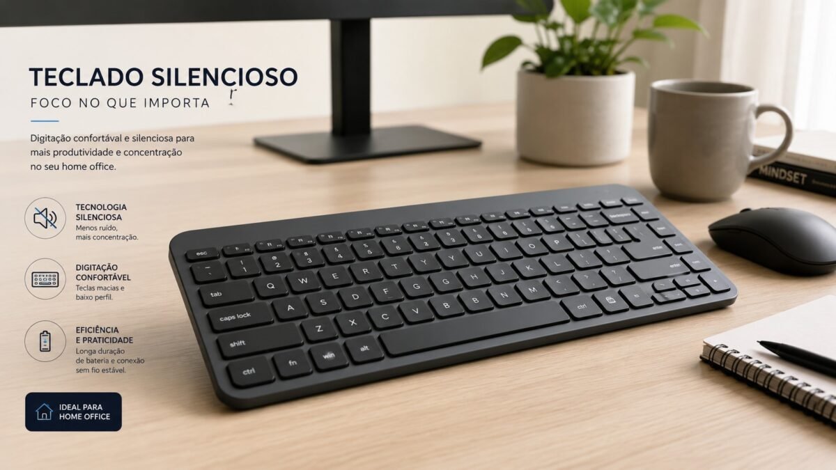 melhores teclados silenciosos
