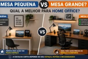 mesa pequena vs mesa grande