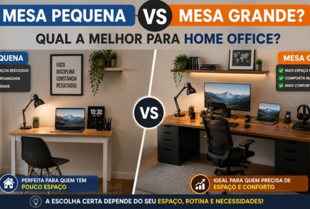 mesa pequena vs mesa grande